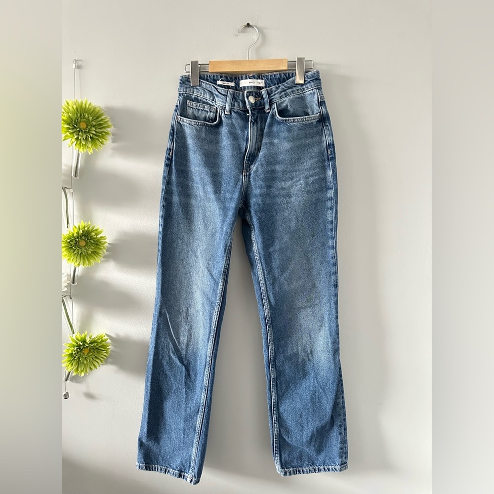 🥭MANGO | Matilda Straight High waisted Jeans